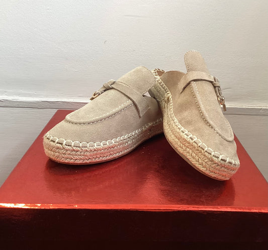 Kate Appleby, Beige, Slip on Loafer, Mule , UK Size 5, BNWT, Brand New With Tags