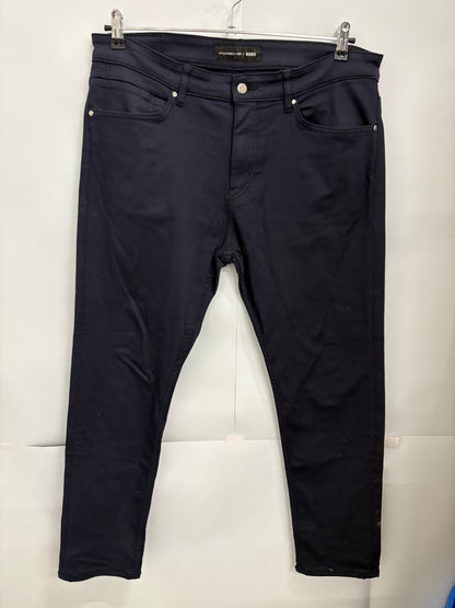 Porsche x BOSS Men’s Navy Taber Tapered Trousers Size 34/30
