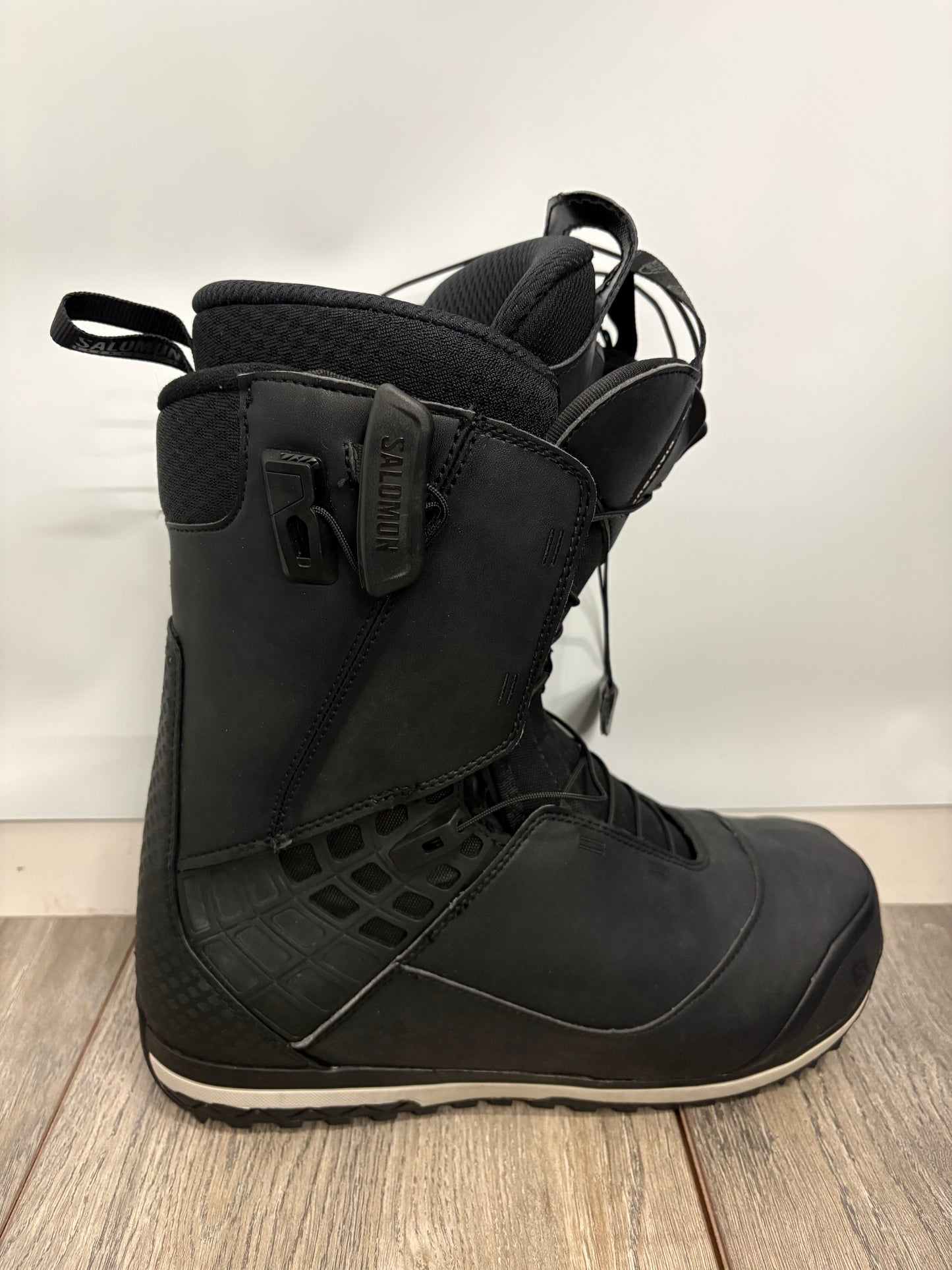 Salomon Mens Dialogue Black Snowboard Boots Size 9 - BNIB