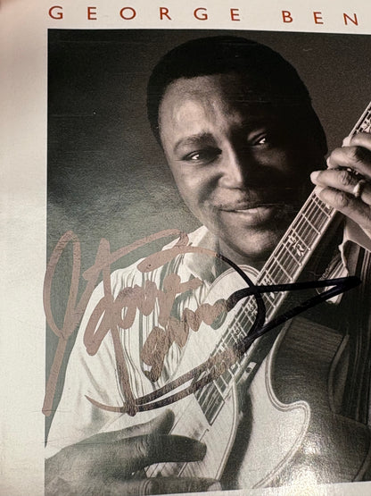 Guitar Man by George Benson Signed CD
