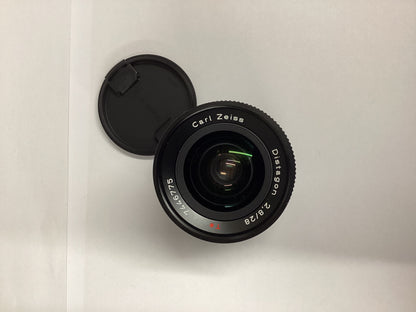 Contax Carl Zeiss Distagon T* 28mm F/2.8 MMJ MF Lens C/Y Mount Japan