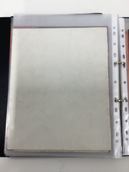 21 Vintage Jazz Programmes In Folder