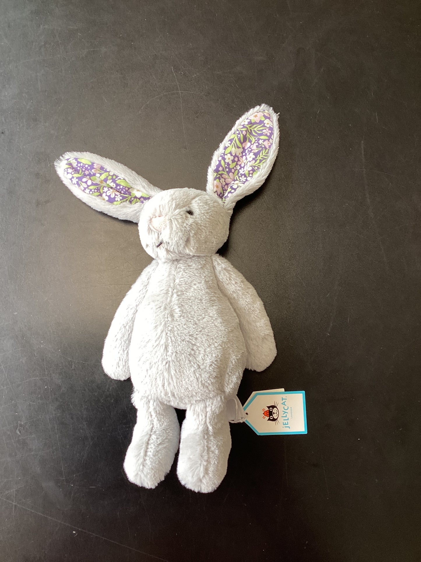 Blossom Silver Bunny JellyCat with tags