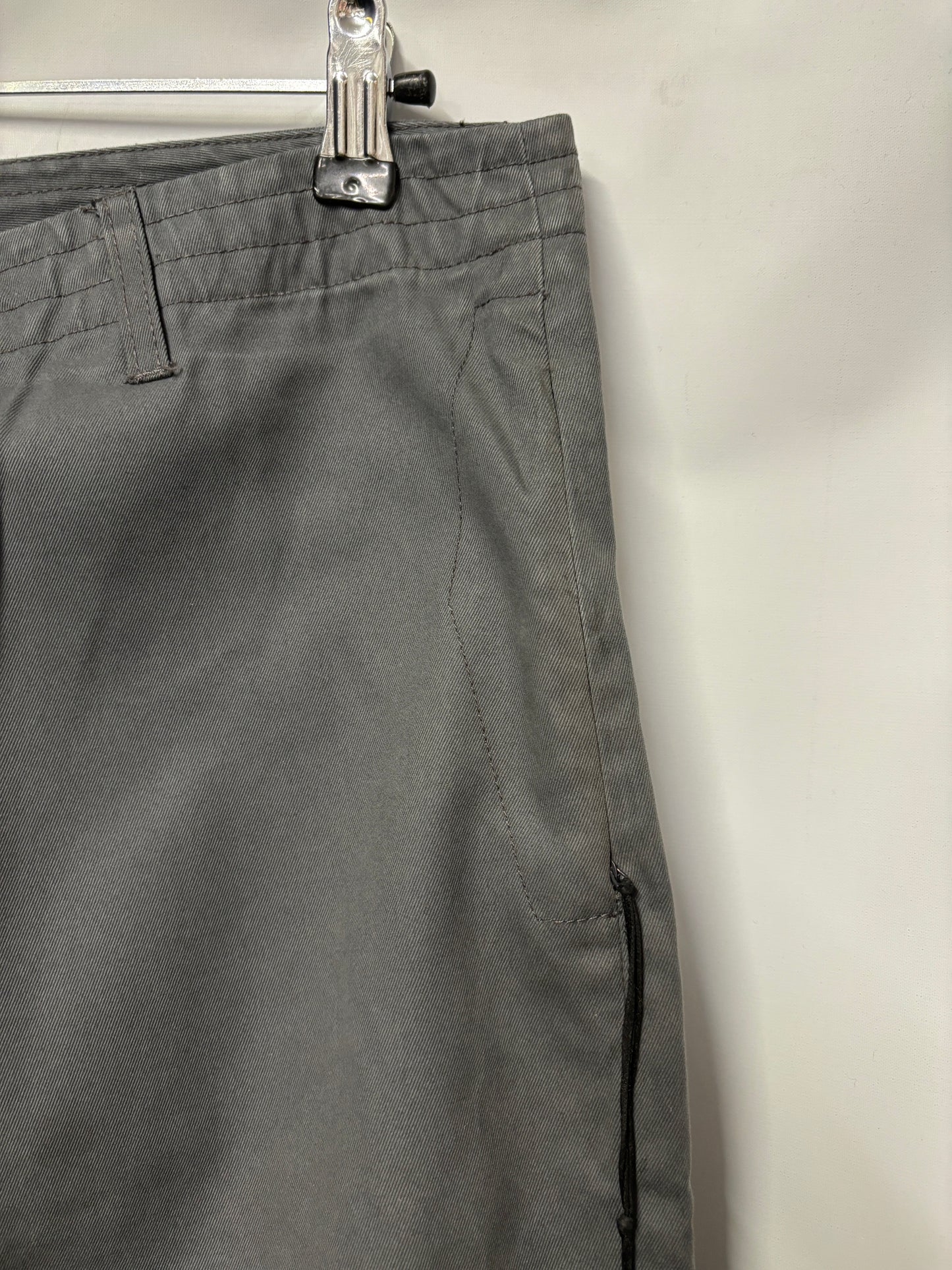 Maharishi Grey Cotton Chinos X-Large