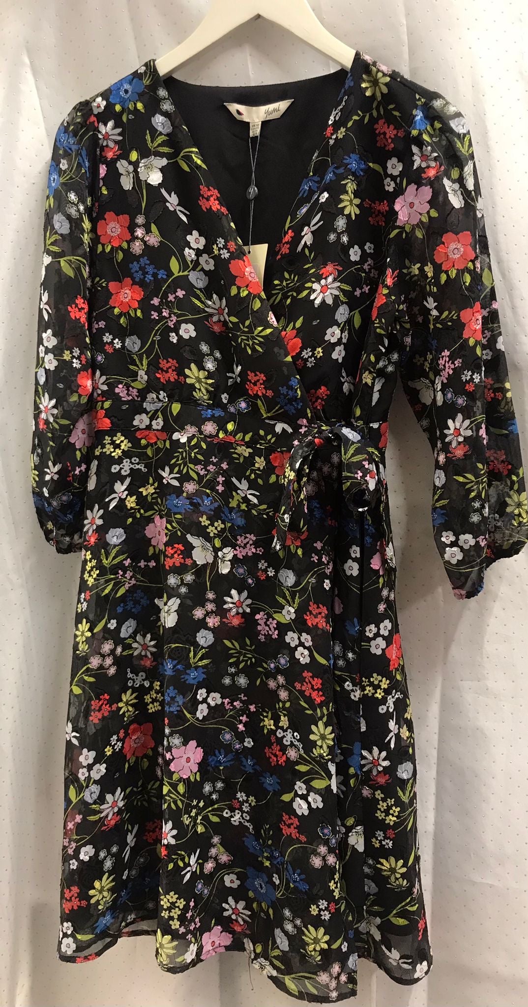 Yumi Wrap Dress, BNWT, 12