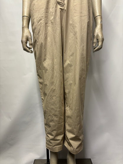 Michael Kors Beige Cotton Jumpsuit Small