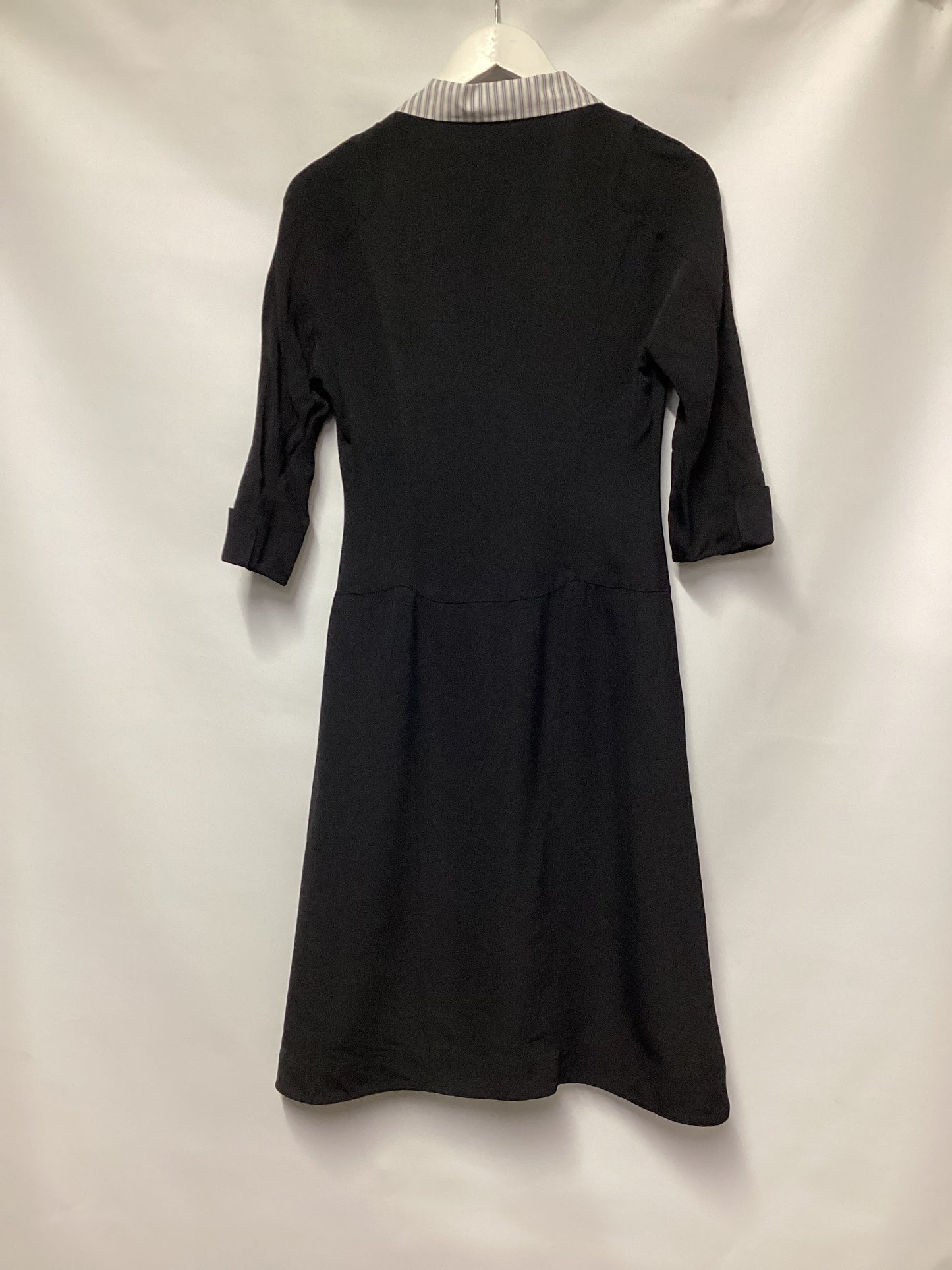 Fendi Black Shirt Collar Dress Size UK 4/IT 38