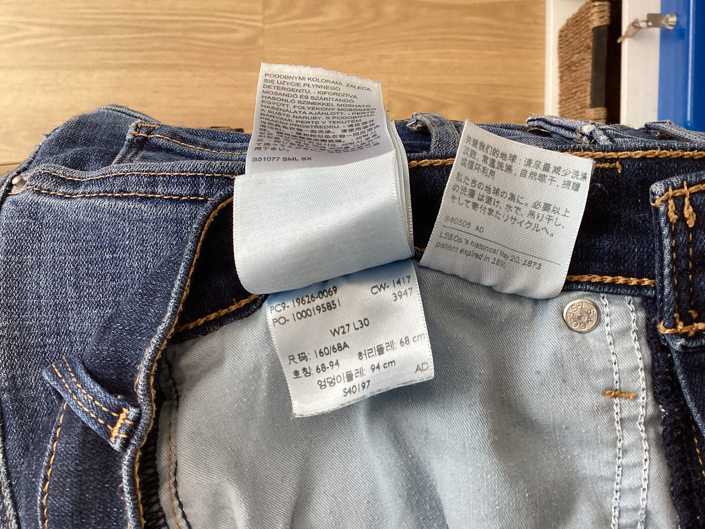 Levi, Dark Wash Denim Jeans, 311 Shaping Skinny, 27'', UK Size 8