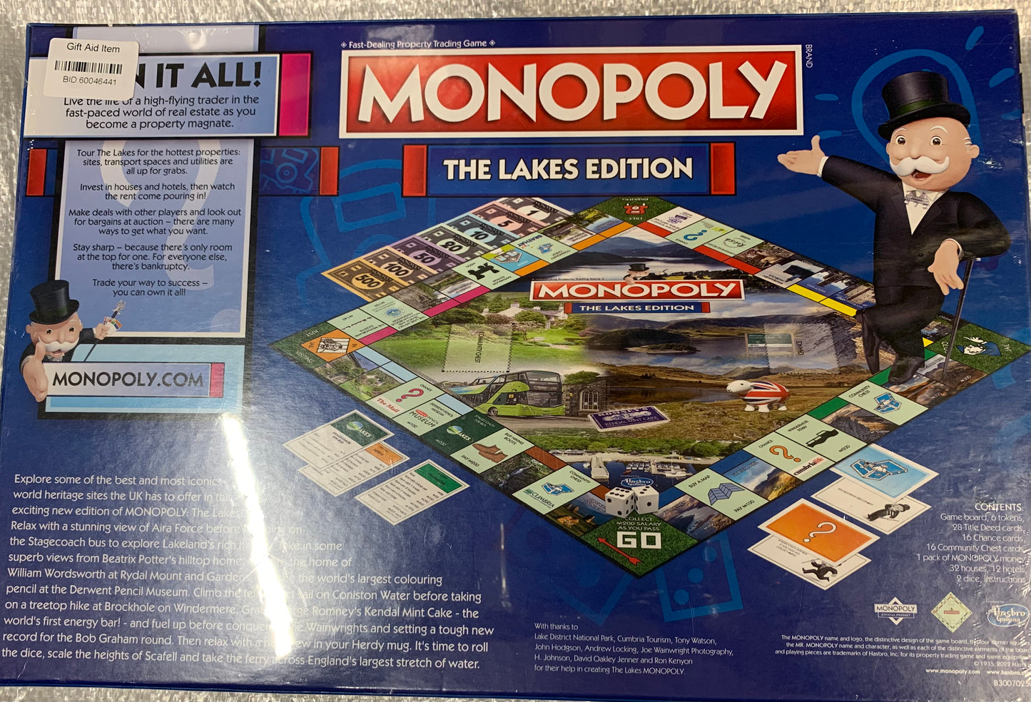 New Monopoly The Lakes Edition