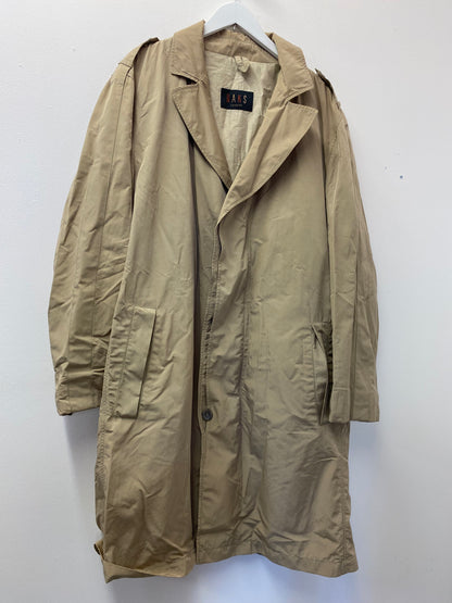 DAKS London Beige Coat Size XL