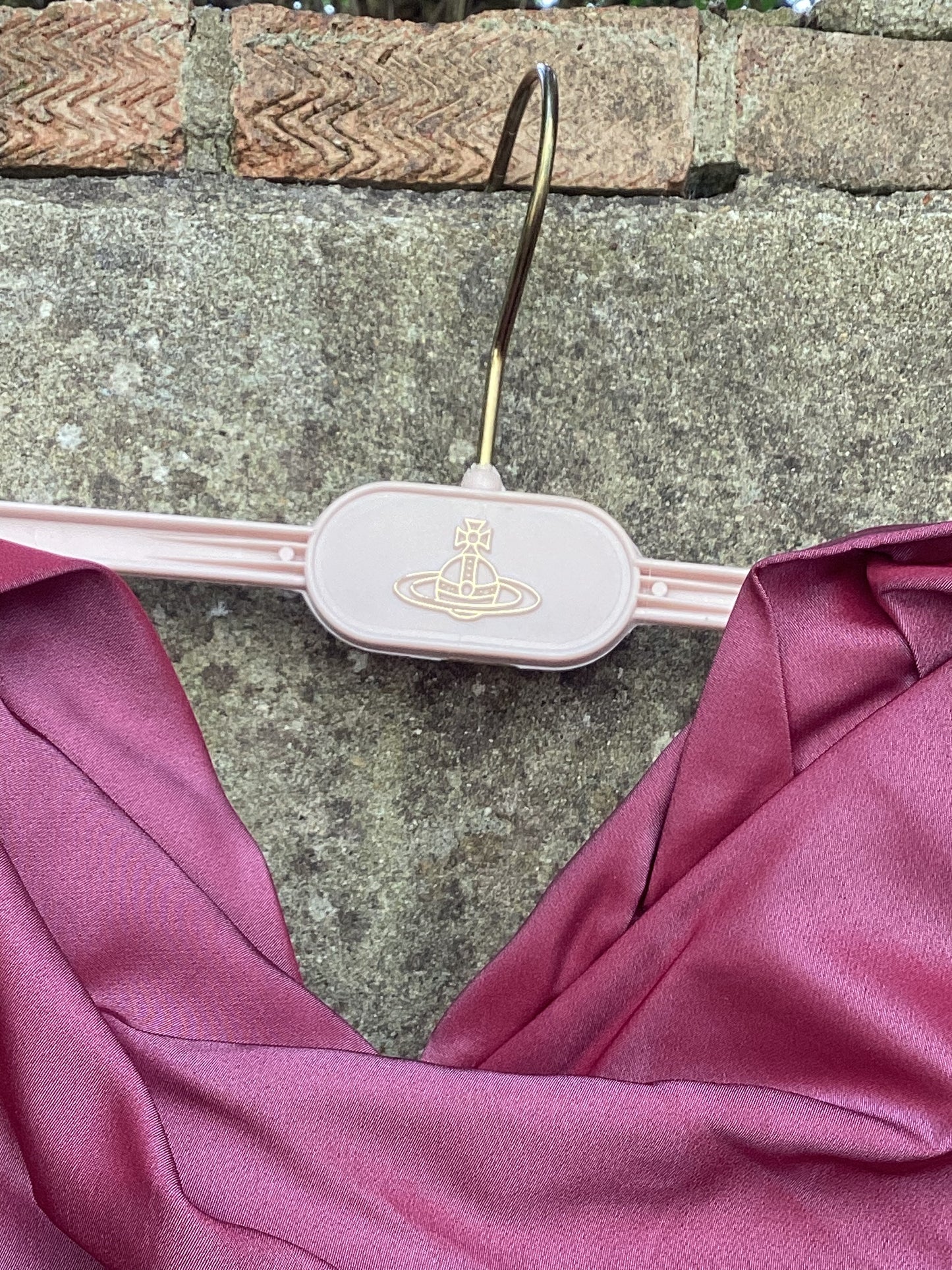 Vintage Vivienne Westwood Pink Taffeta Corset Size 16