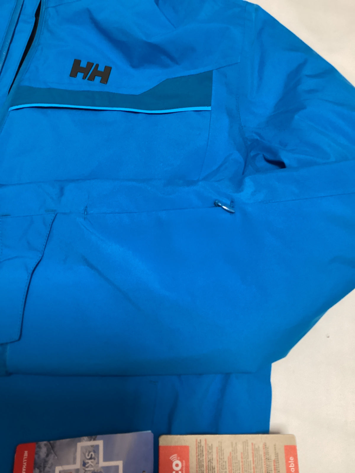Helly Hanson Blue Ski Jacket - Large