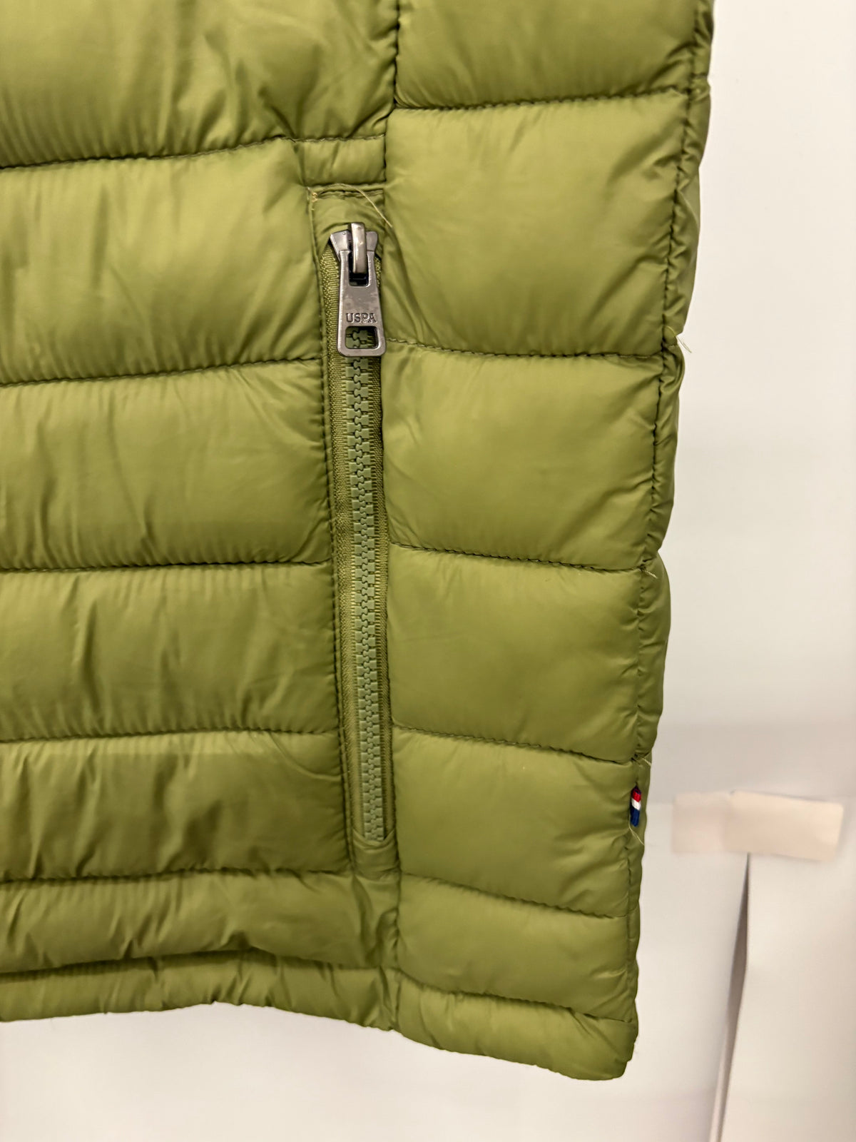U.S. Polo Assn. Green Lightweight Men’s Puffer Gilet Size XXL