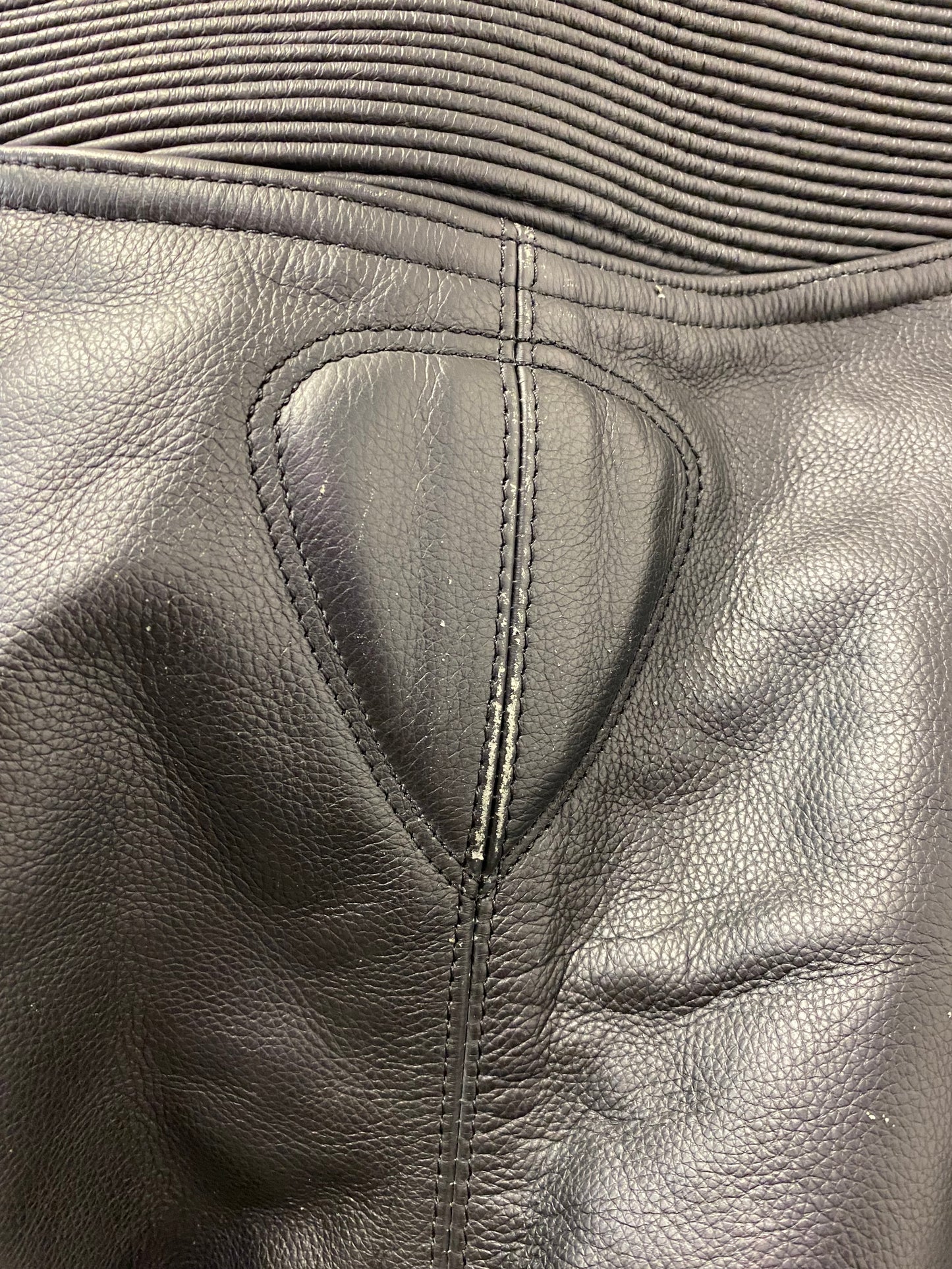 Akito Body Guard CE Protection Leather Biker Trousers Black Size 14