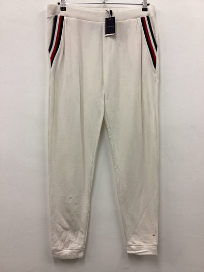 BNWT Tommy Hilfiger XL White Joggers Sweatpants Tracksuit Bottoms