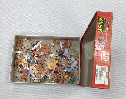 5 Vintage 1980s MASK Jigsaw Puzzles