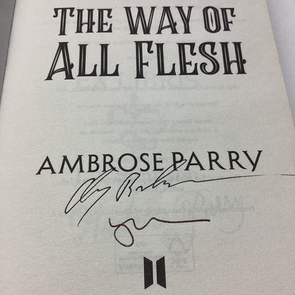 The Way of the Flesh by Ambrose Perry - Signed