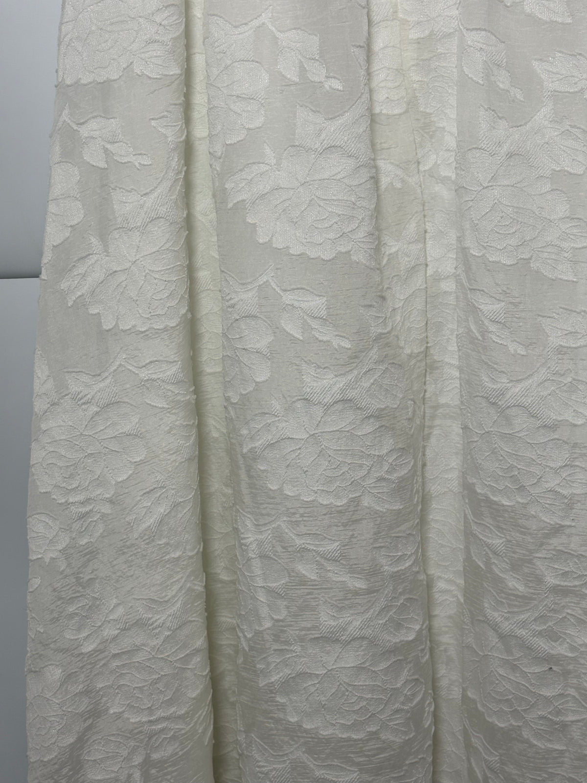 Nobody's Child White Off Shoulder Verna Midi Bridal Dress Size 12