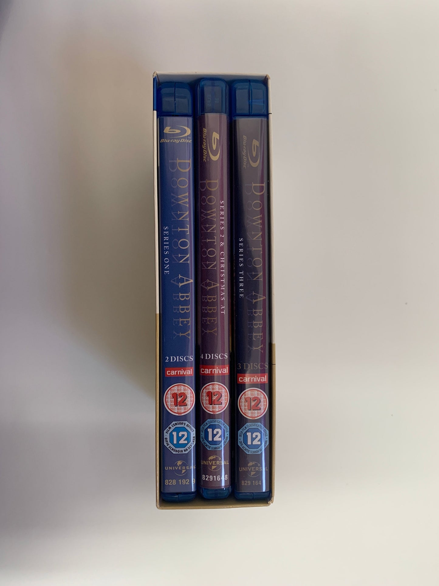 Downton Abbey Blu-Ray Box Set Series 1-3 + Christmas at Downton