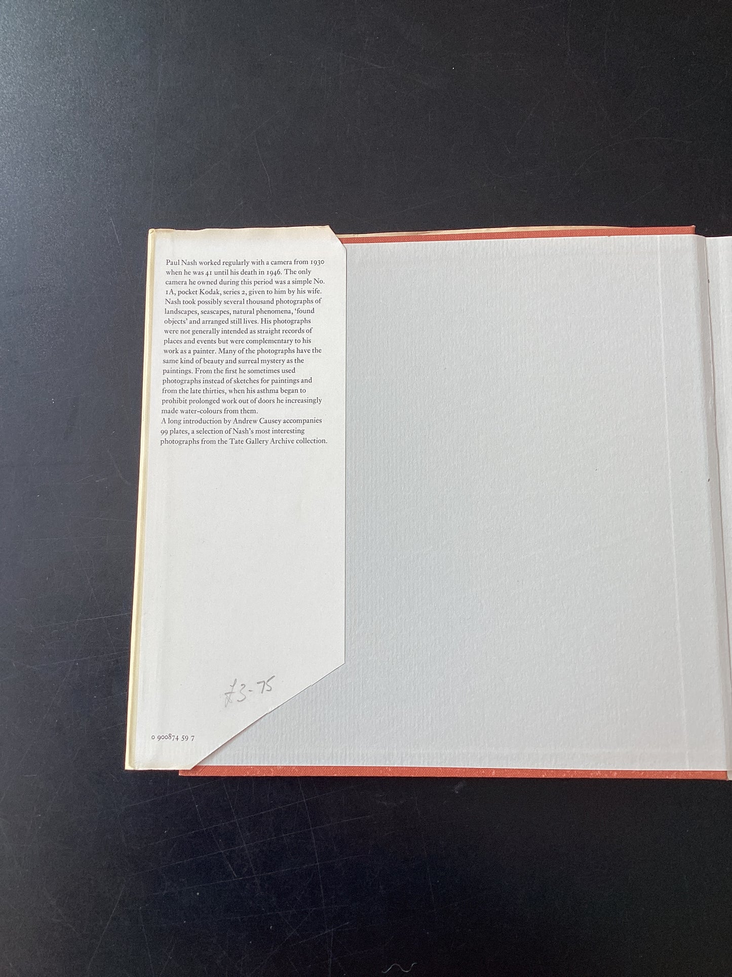Paul Nash’s Photographs Document and Image by Andrew Causey