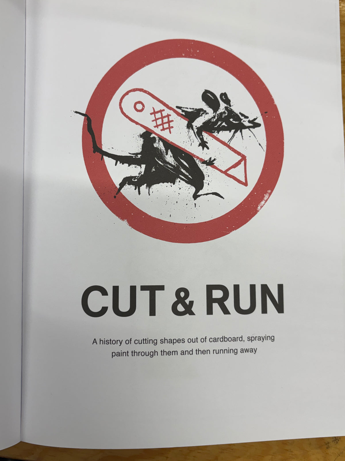 Cut & Run: 25 Years Card Labour by Banksy