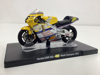 Set Of 8 Leo Models 1:18 Scale Motorbikes