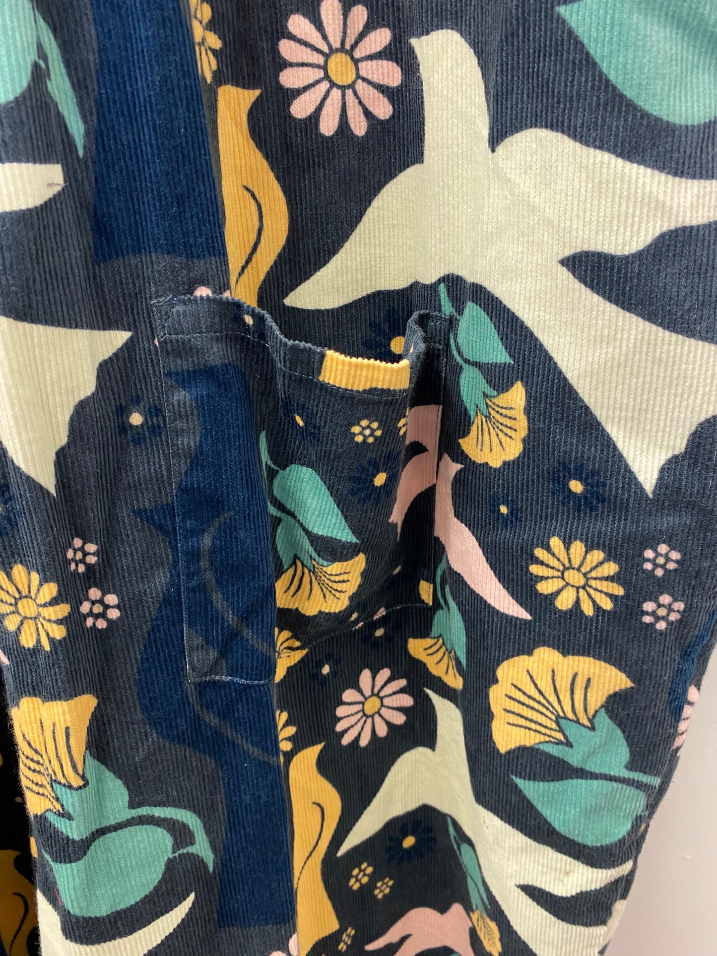 BNWT Lucy and Yak Carmen Jumpsuit Organic Corduroy Skylar Size 4XL