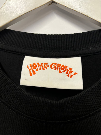 Homegrown x Size Black Graphic T-shirt Small