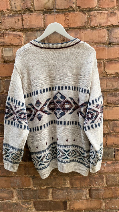 Vintage M&S Christmas Jumper, Large