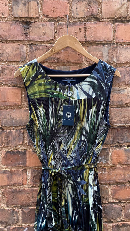 Viyella Palm Print Maxi Dress BNWT 18