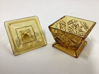 Amber Glass Set