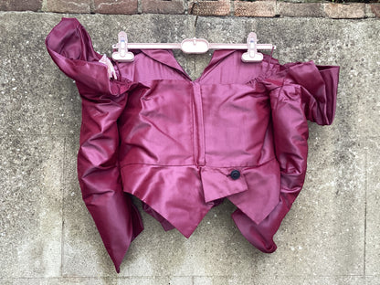 Vintage Vivienne Westwood Pink Taffeta Corset Size 16