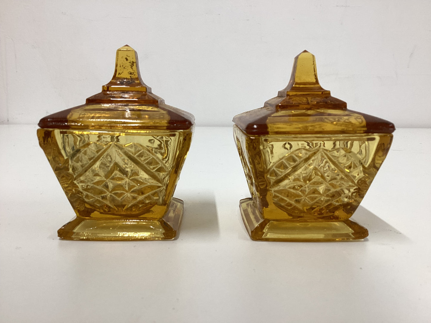 Amber Glass Set