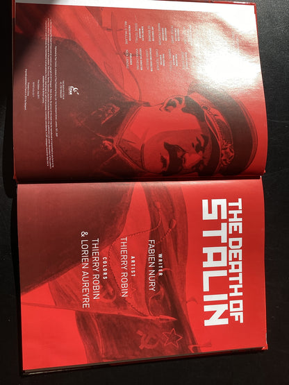 The Death of Stalin A graphic Novel by Fabian Nury