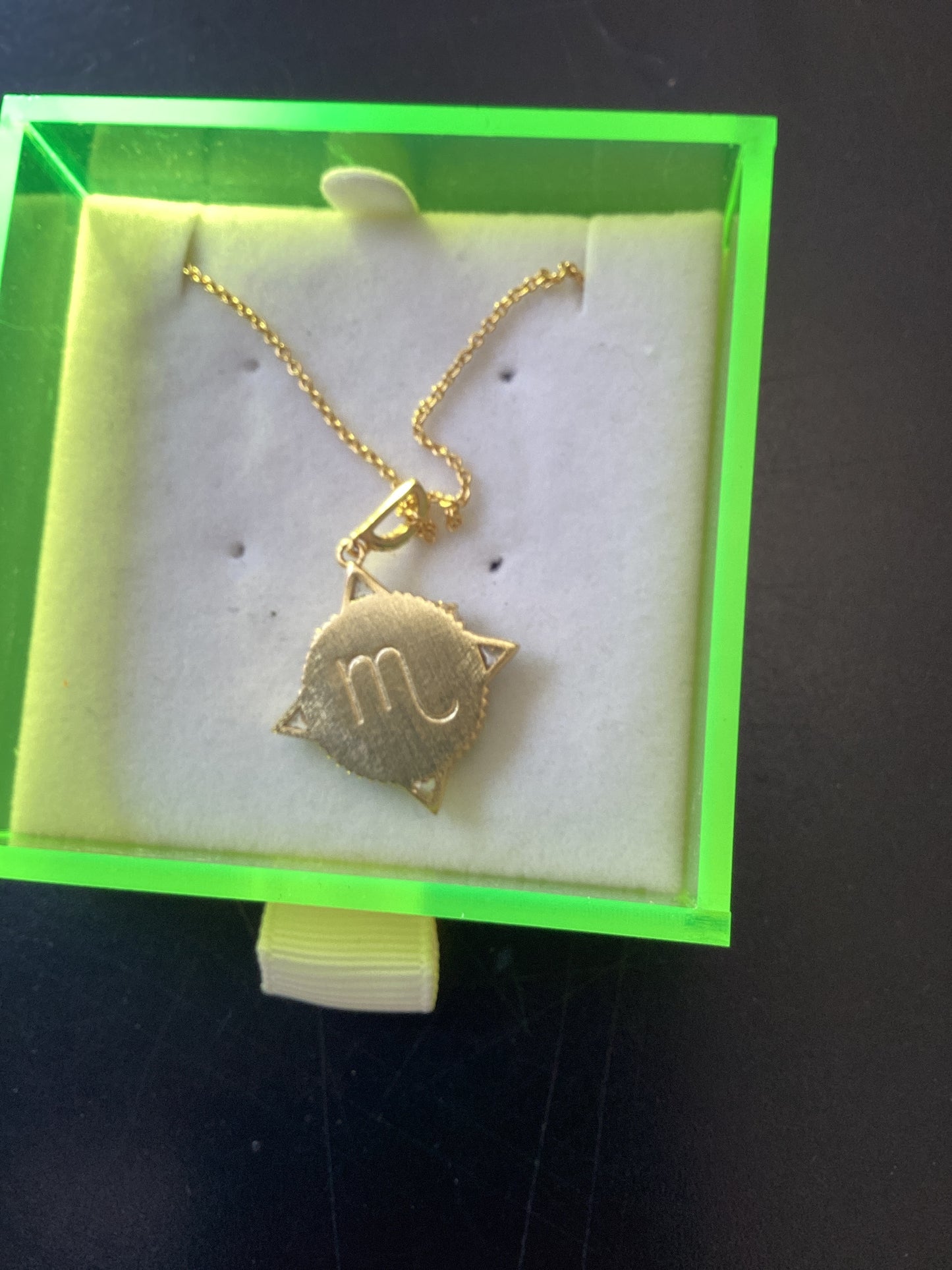 Celeste Starre Written in the stars Scorpio Necklace