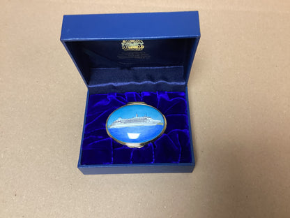 Halcyon Days Enamels Box St James Place Aegean Cruise 2007 Boxed Limited Ed