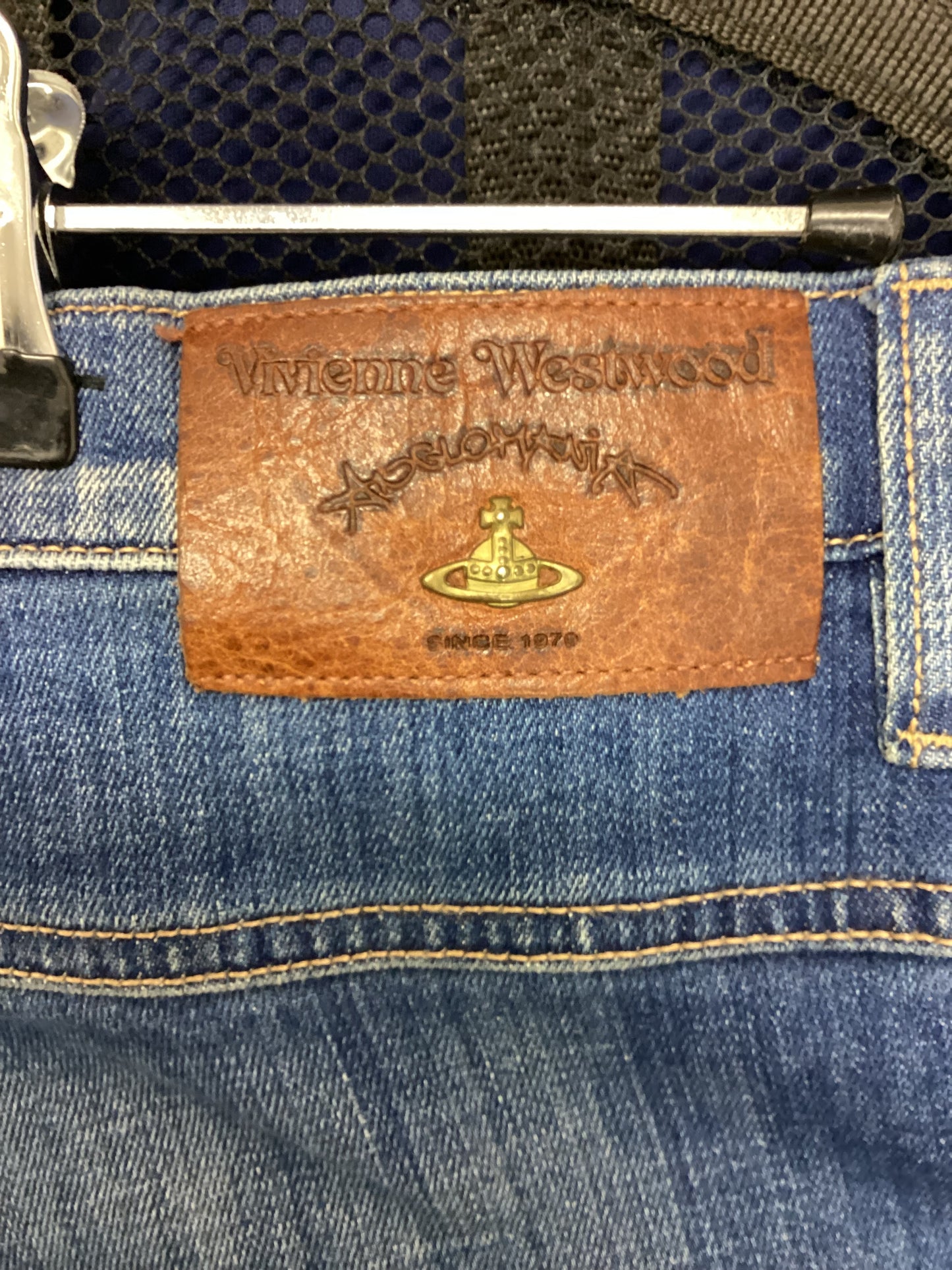 Vivienne Westwood Anglomania Mens Blue Denim Jeans W34