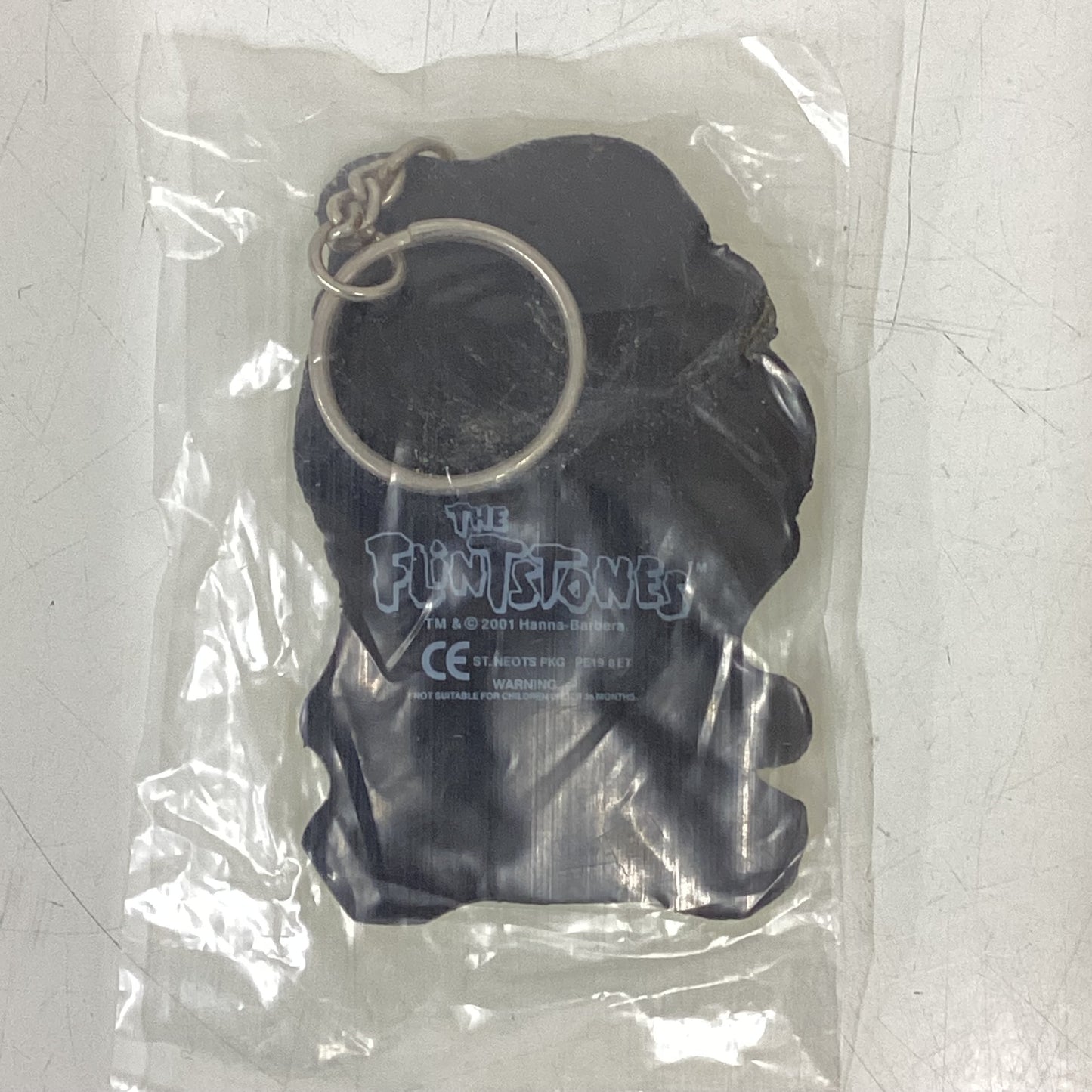 Set Of 8 Vintage The Flintstones Collectable Key Rings