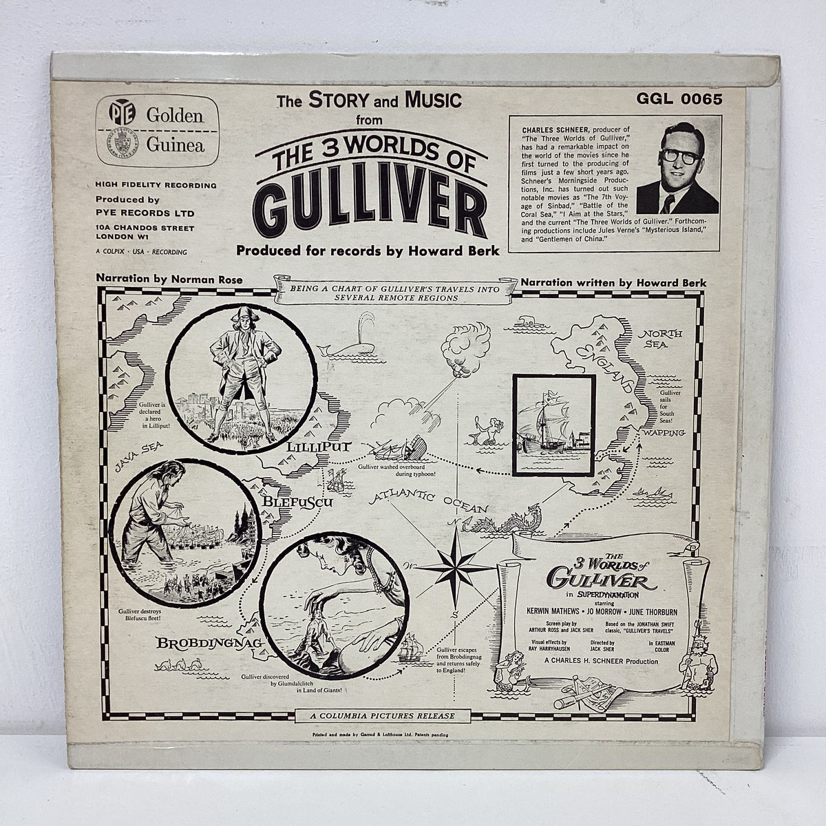 The Three Worlds Of Gulliver Original Soundtrack