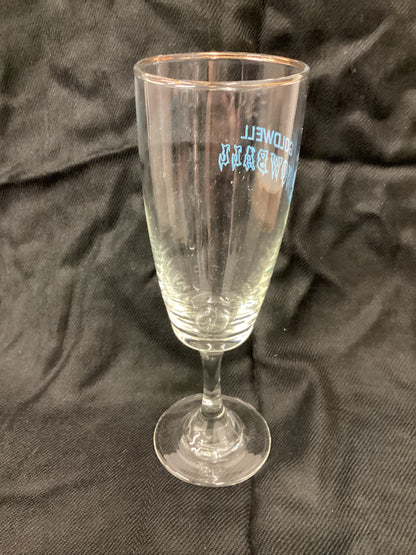 Pair Of Vintage Kitsch Golden Snowball Glasses