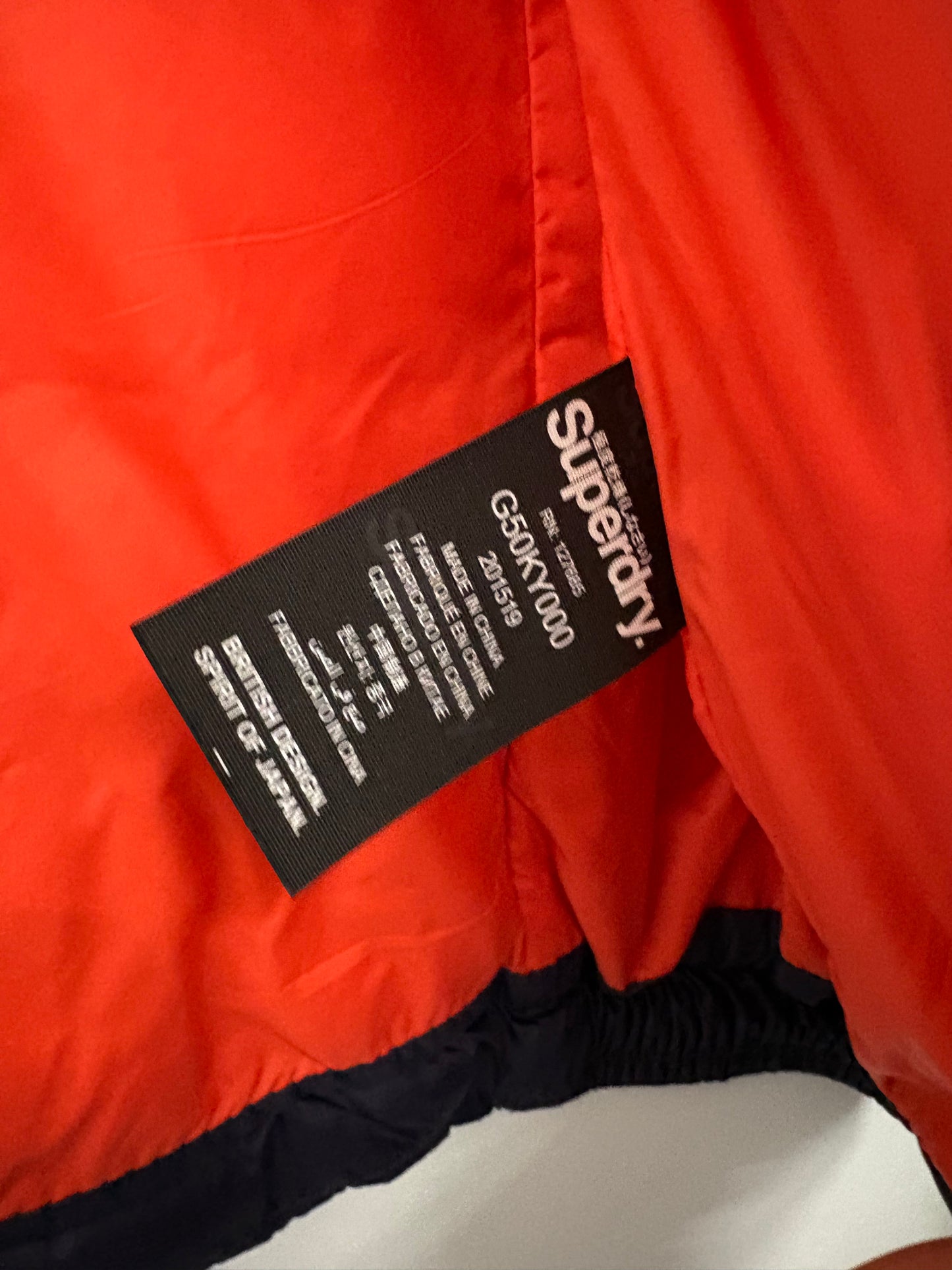 Superdry Women’s Fuji Double Zip Hooded Jacket Size XS