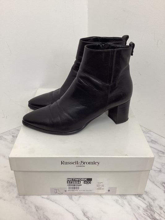 RUSSELL & BROMLEY - Network, Black Nappa Boots