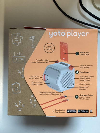 Sealed New Yoto player (3rd generation)