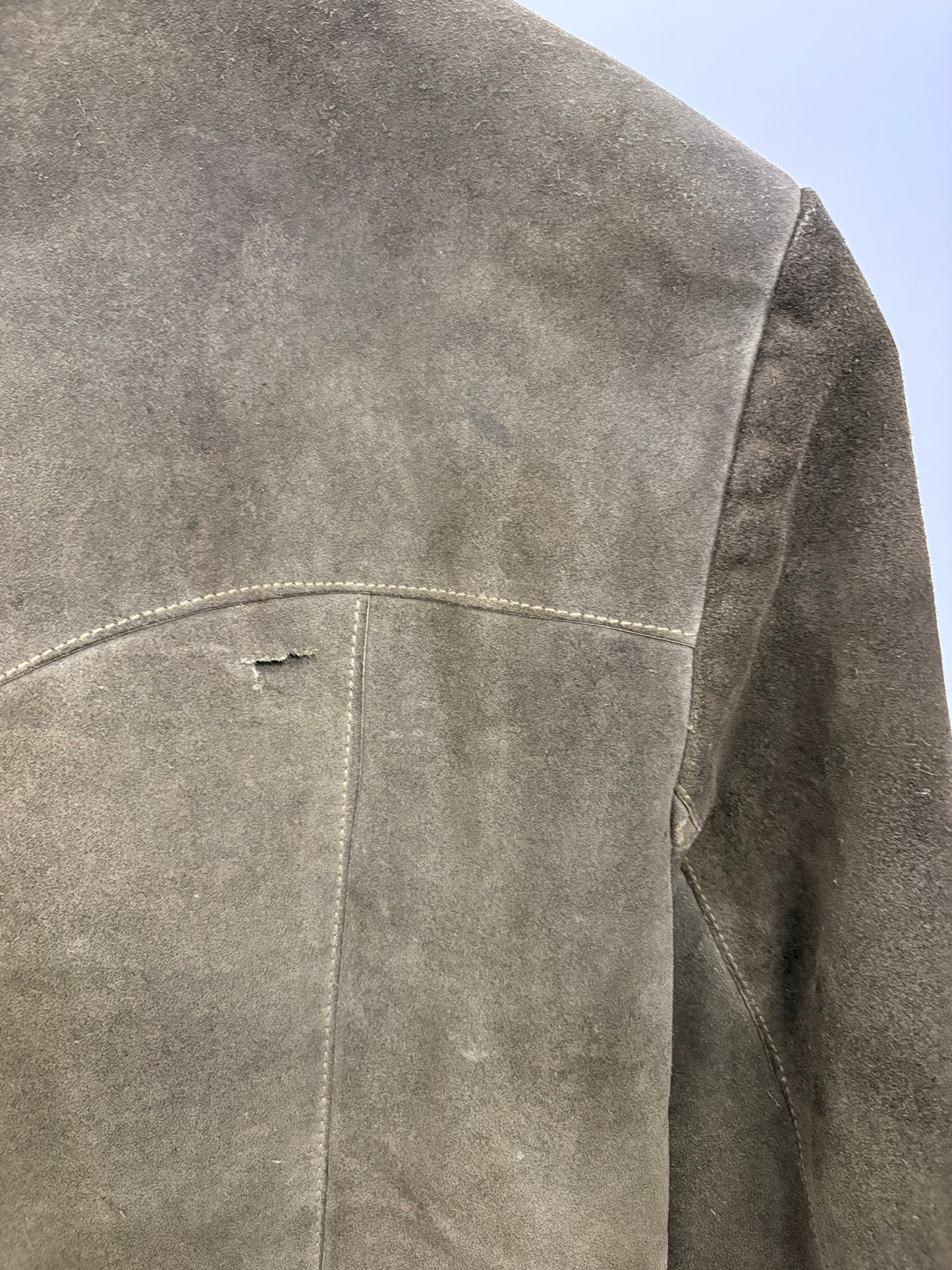 Vintage 1970s Pioneer Wear Men’s Suede Jacket - Tagged Size 38