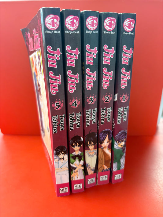 Jiu Jiu Manga by Touya Tobina, Full Set Vols 1-5