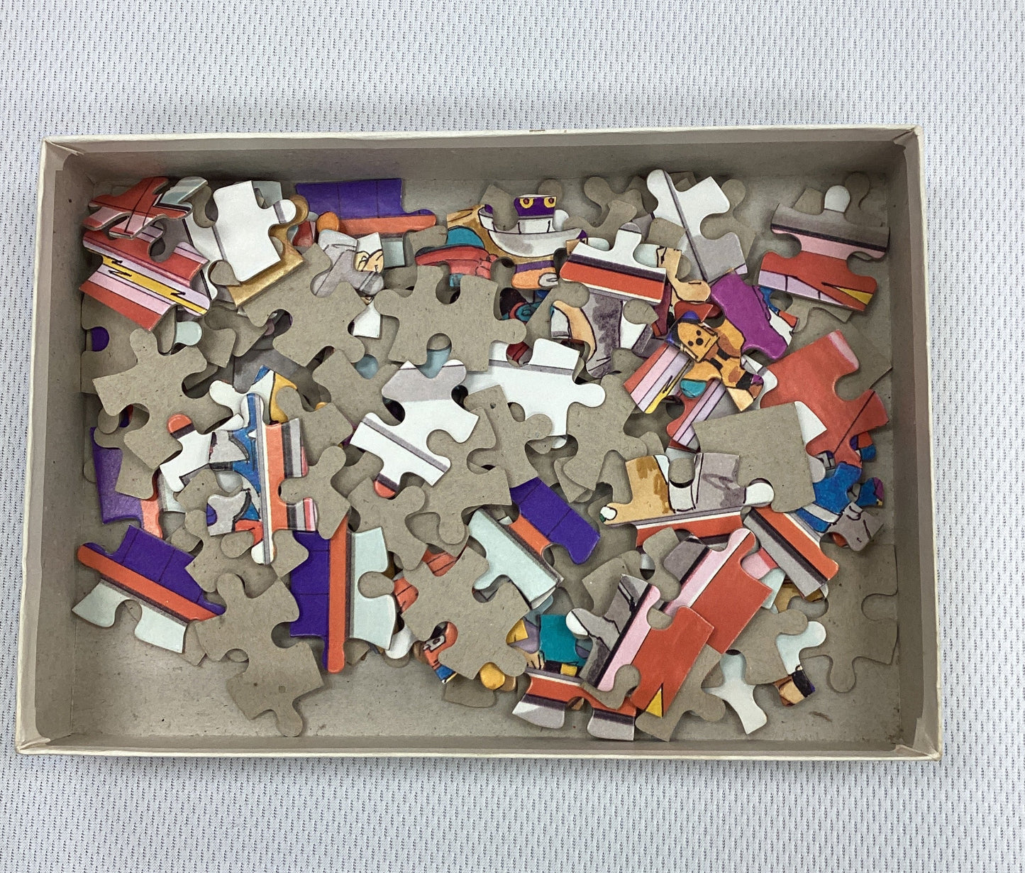 5 Vintage 1980s MASK Jigsaw Puzzles