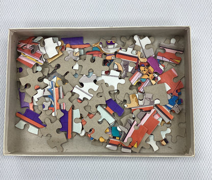 5 Vintage 1980s MASK Jigsaw Puzzles