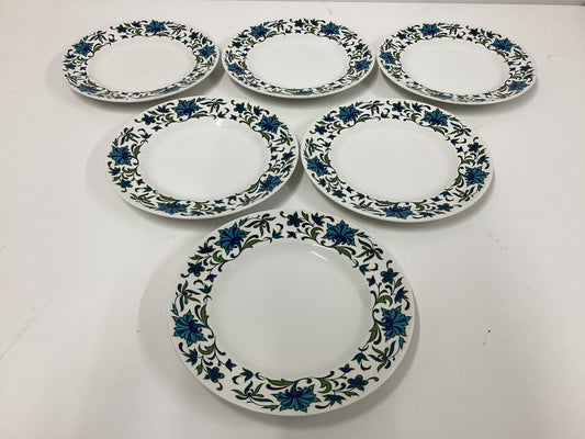 6 X Small Midwinter Plates