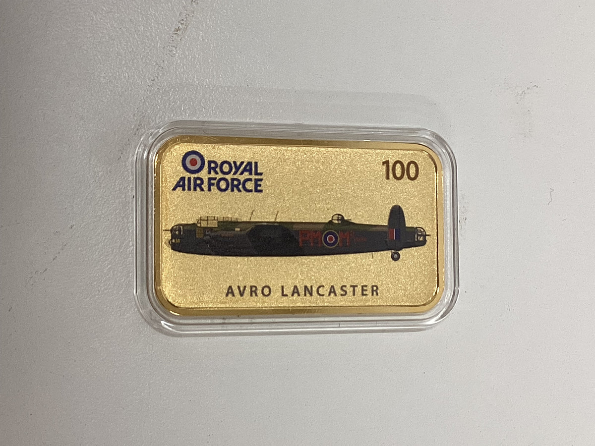 RAF Centenary Gold Plated Ignots