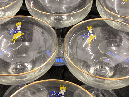 6 X Babysham Glasses